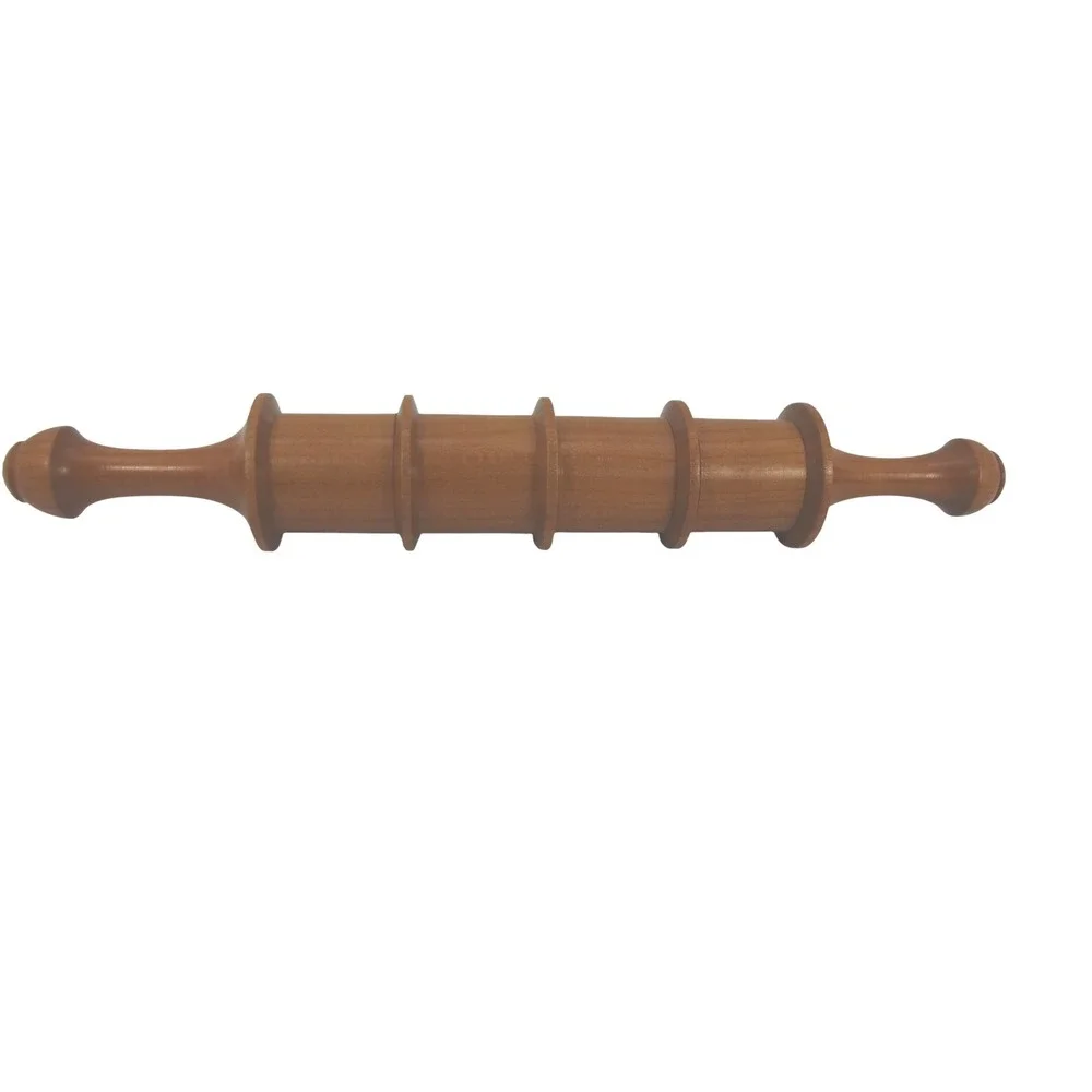 Handcrafted Cherry Wooden‎ Pastry and Pasta Rolling Pin 5 Section Cutter